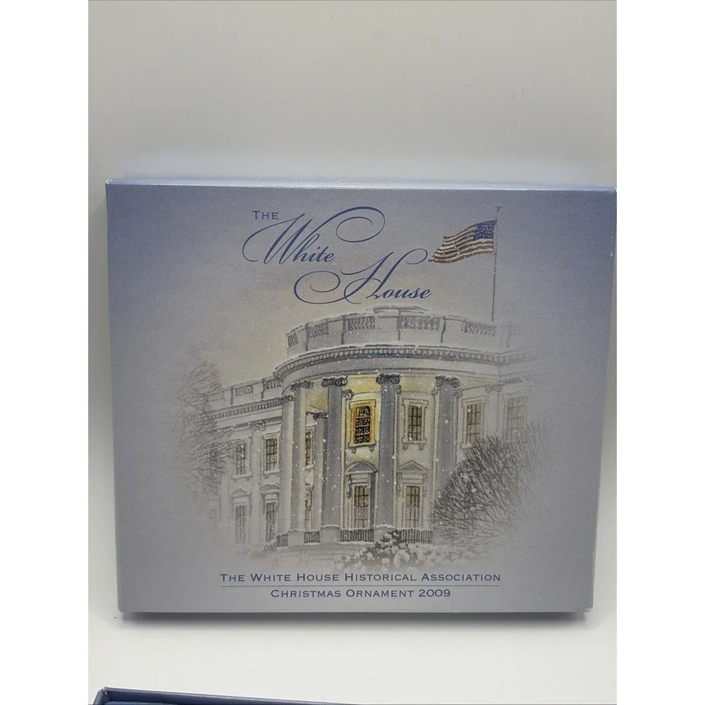 The White House Historical Association 2009 Christmas Ornament w/Box New